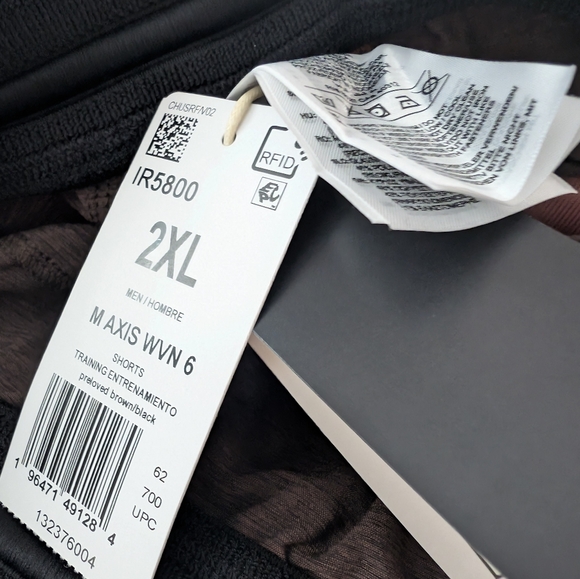 Adidas Axis Shorts in Brown Men's Size 2XL‎ NWT - Picture 10 of 10